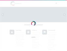 Tablet Screenshot of escolacastanheiras.com.br